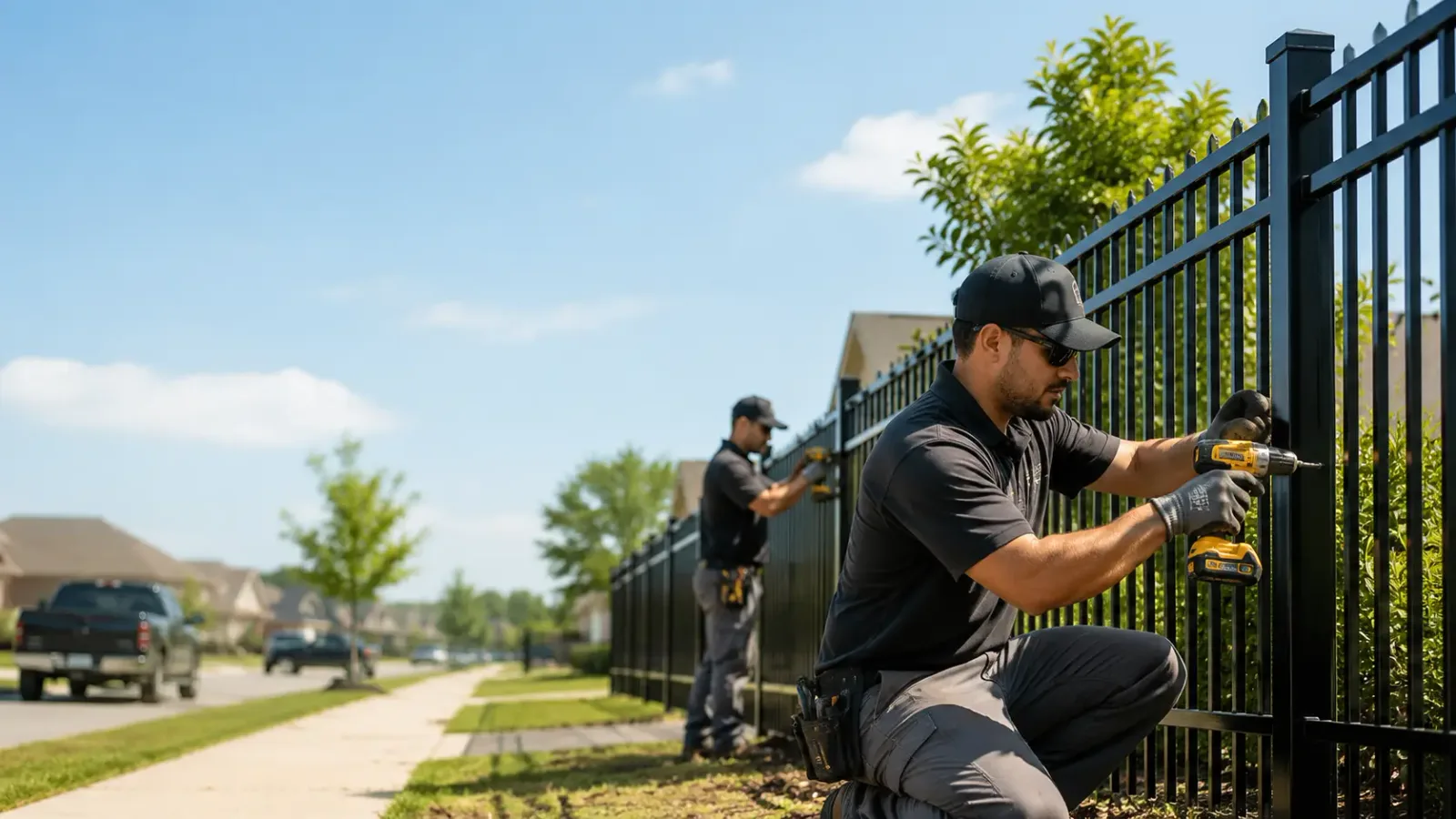 Metal Fence Installation in Hewitt, WI